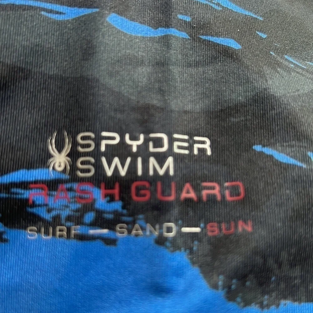 Spyder swim rash guard surf sand sun beach shirt size S/P NWT